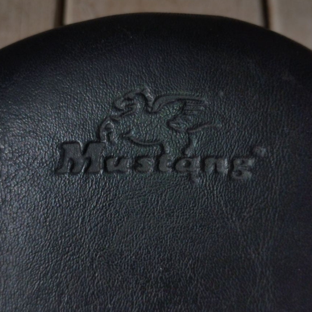 Mustang Black Leather Seat & Solo Seat